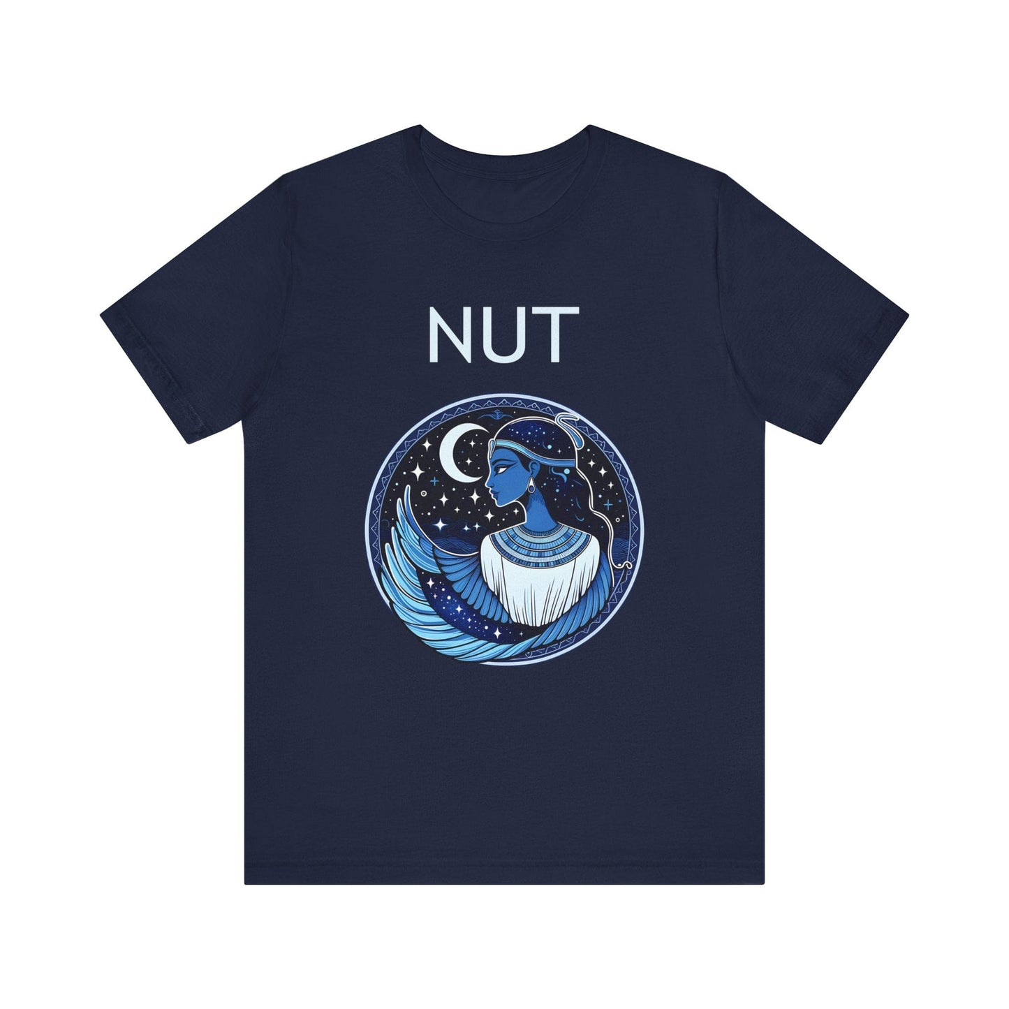Navy / S Nut Egyptian Goddess of Night T-Shirt
