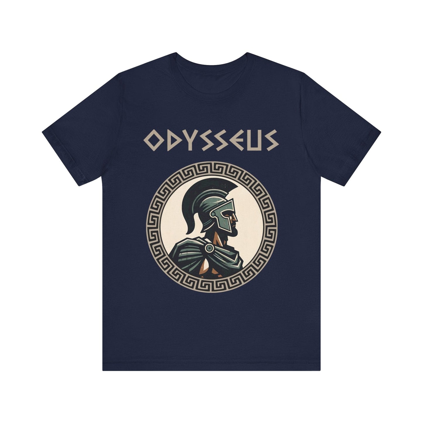 Navy / S Odysseus - Hero of the Trojan War T-Shirt