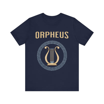 Navy / S Orpheus - Ancient Greek Musician and Poet T-Shirt