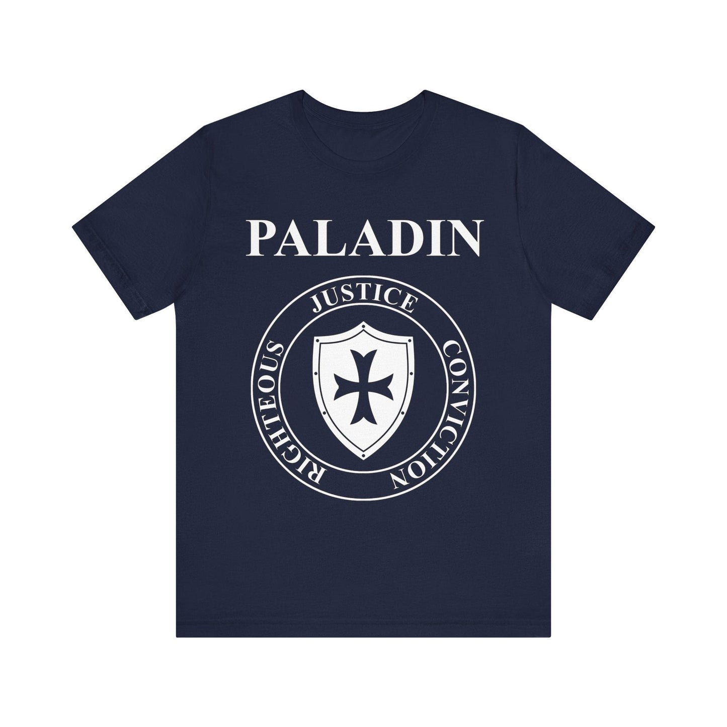 Navy / S Paladin Holy Warrior T-Shirt