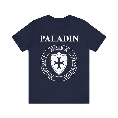 Navy / S Paladin Holy Warrior T-Shirt