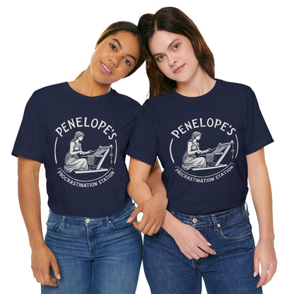 Navy / S Penelope's Procrastination Station  T-Shirt