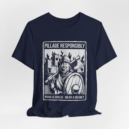 Navy / S Pillage Responsibly T-Shirt
