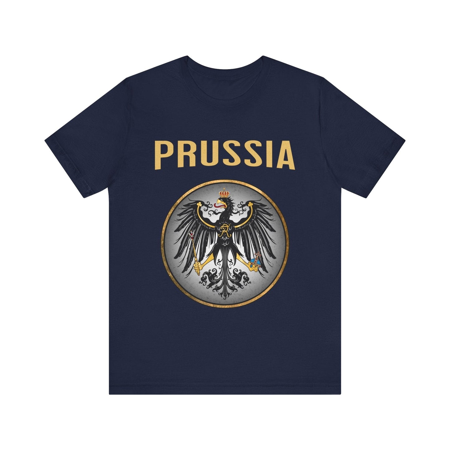 Navy / S Prussia Heraldry - Prussian Coat of Arms - The Kingdom of Prussia T-shirt