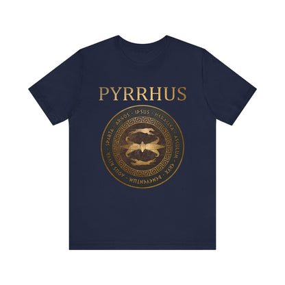 Navy / S Pyrrhus of Epirus Famous Battles - Ancient Warfare - Ancient Battles T-shirt
