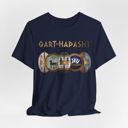 Navy / S Qart-Hadasht Ancient Carthage T-Shirt