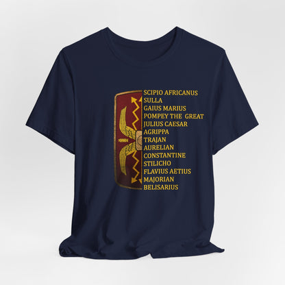 Navy / S Roman Generals T-Shirt