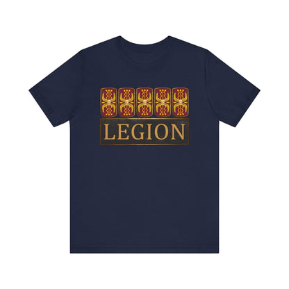 Navy / S Roman Legionary Shields T-Shirt