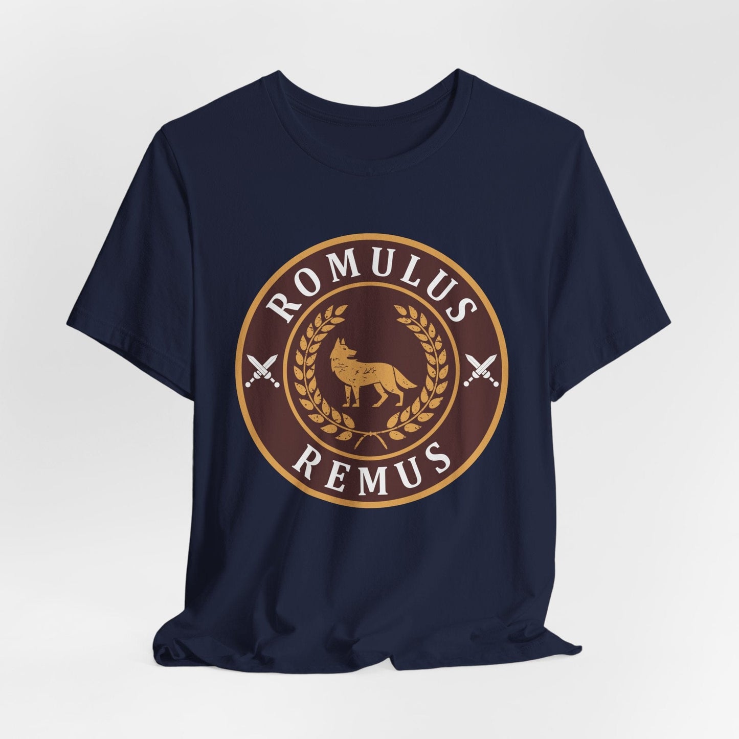 Navy / S Romulus and Remus - Founding of Rome T-Shirt