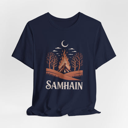 Navy / S Samhain Ancient Celtic Festival T-Shirt