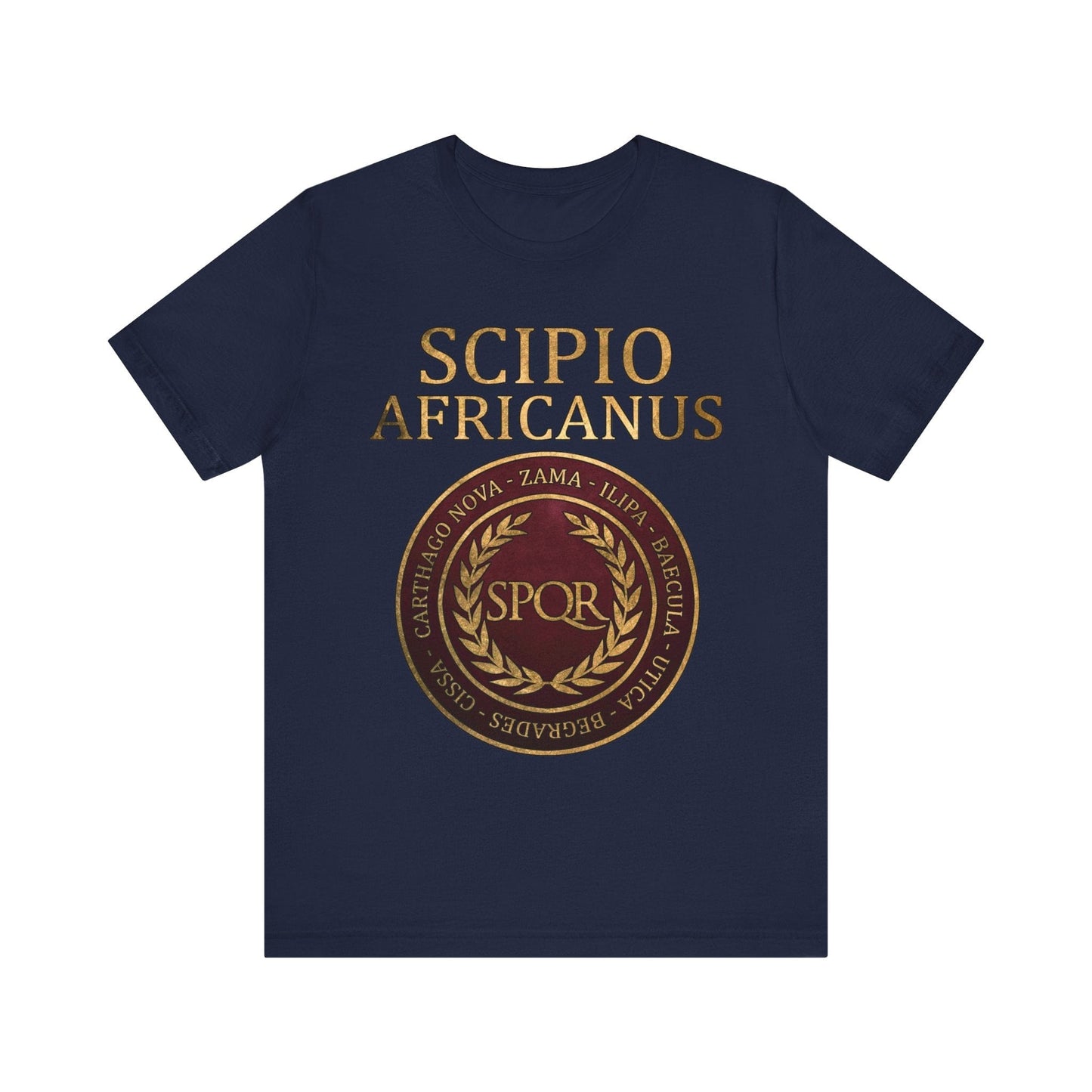 Navy / S Scipio Africanus Battles T-Shirt
