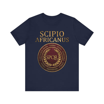Navy / S Scipio Africanus Battles T-Shirt