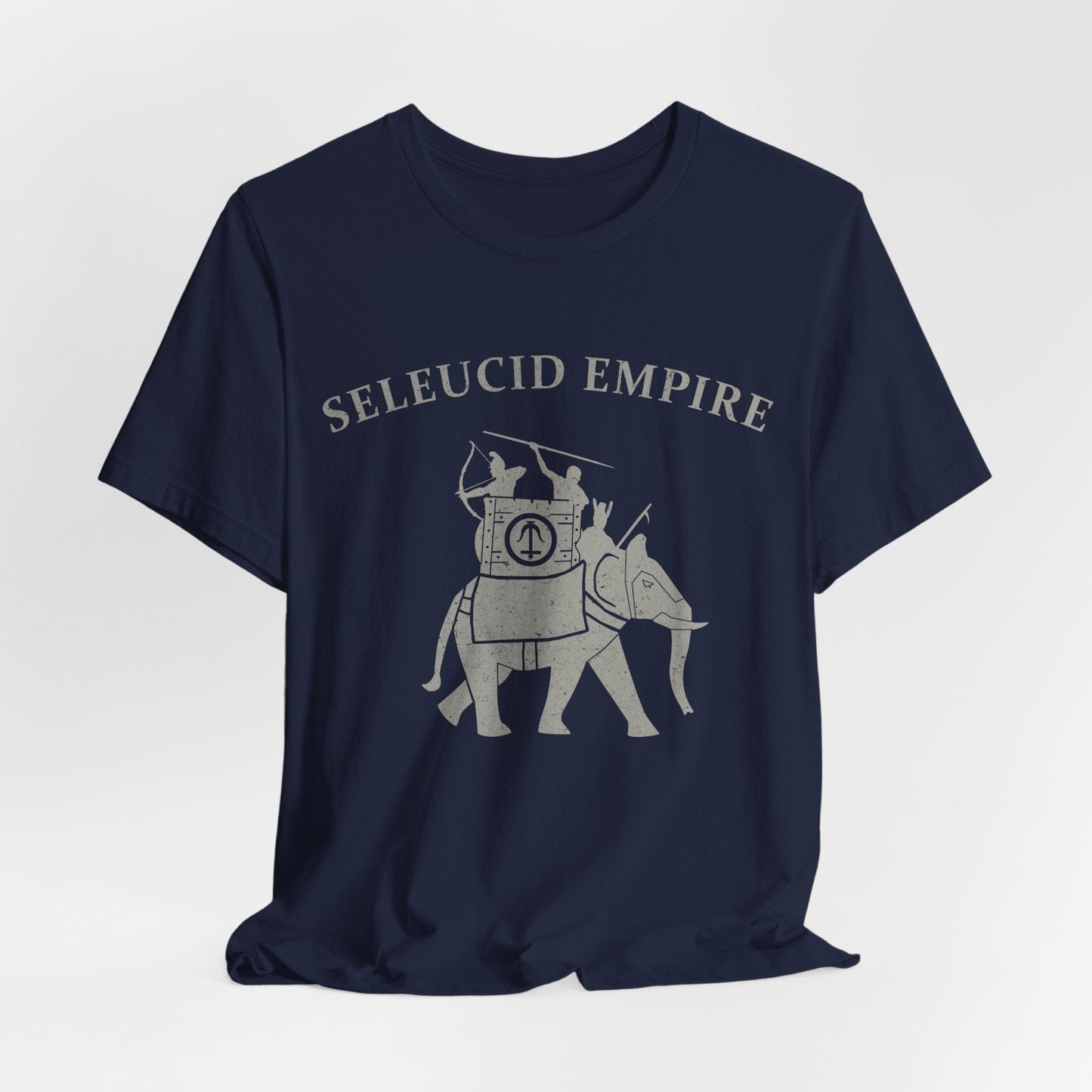 Navy / S Seleucid Empire War Elephant T-Shirt
