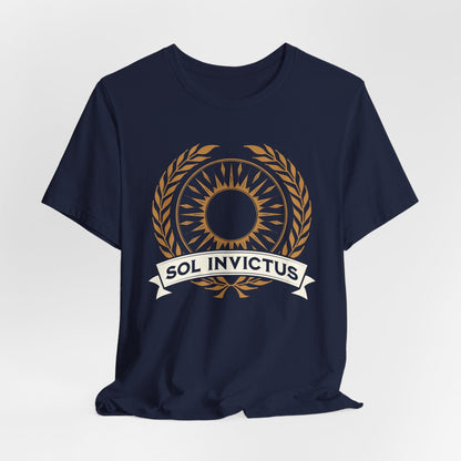 Navy / S Sol Invictus - Roman Sun God T-Shirt