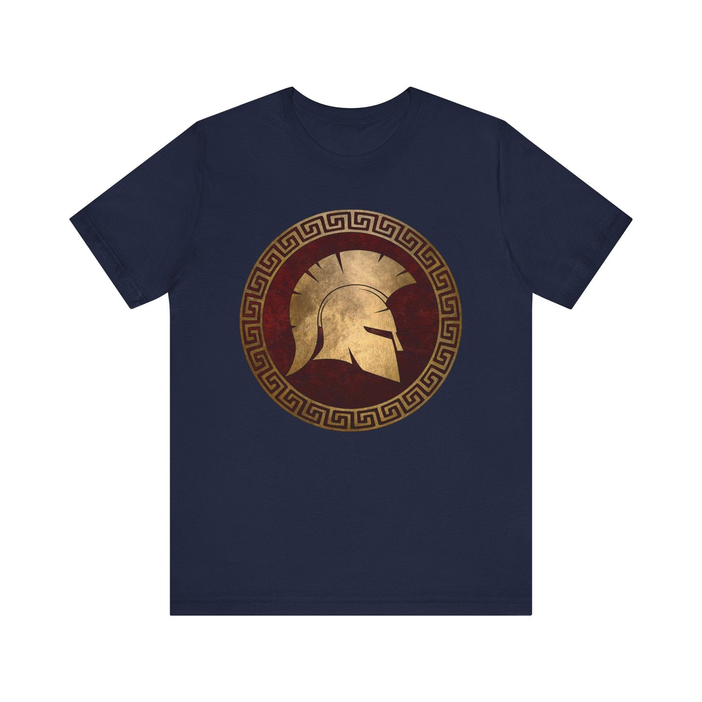 Navy / S Spartan Helmet T-Shirt