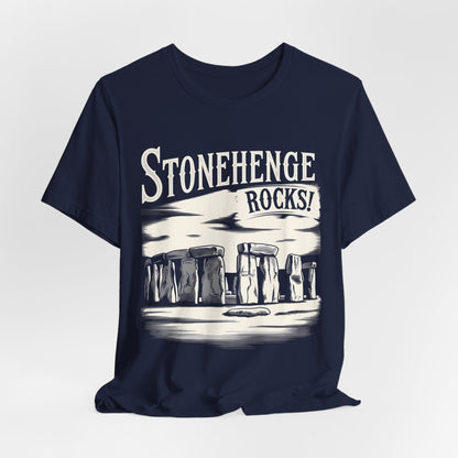 Navy / S Stonehenge Rocks T-Shirt