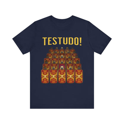 Navy / S Testudo! - Roman Legions T-shirt
