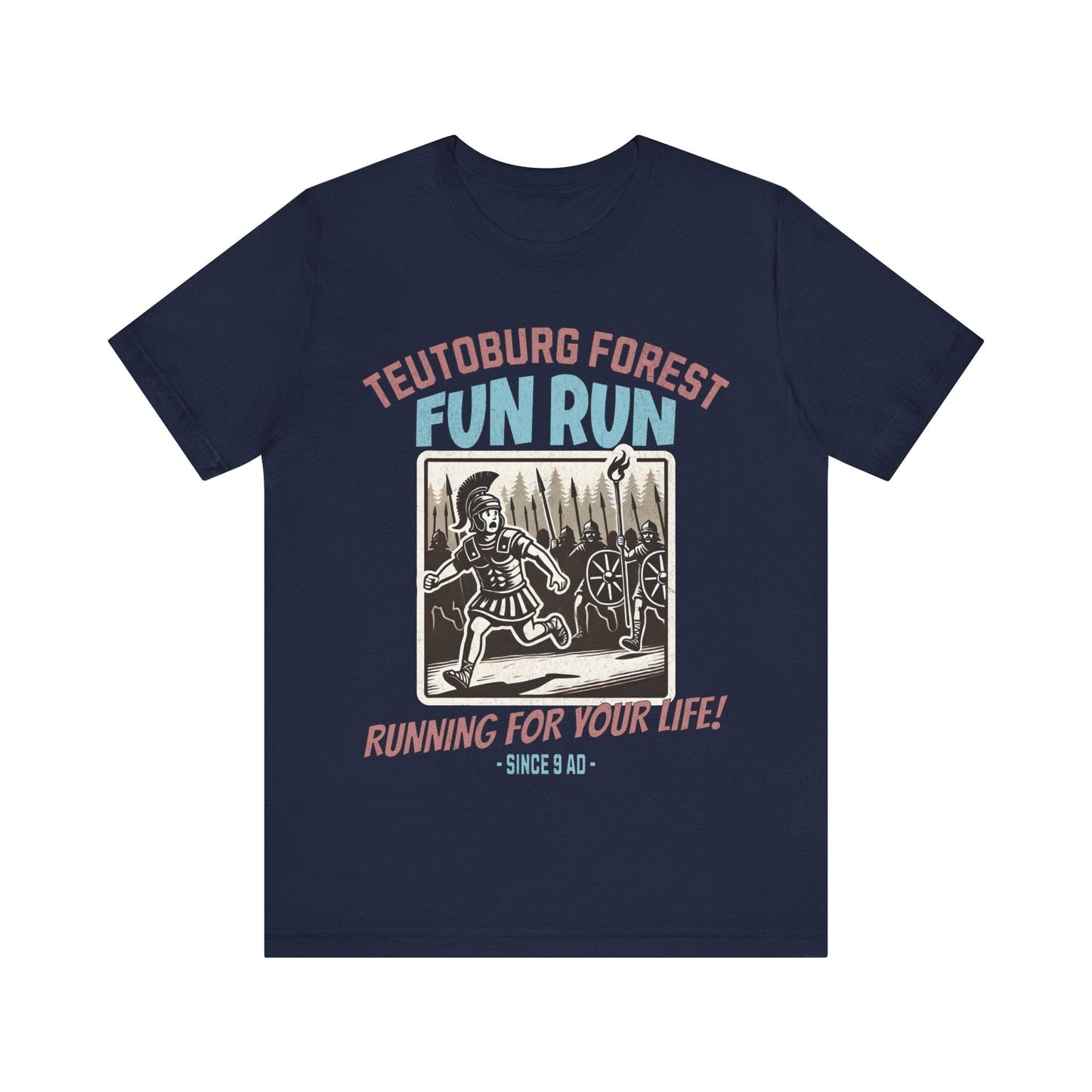 Navy / S Teutoburg Forest Fun Run T-Shirt