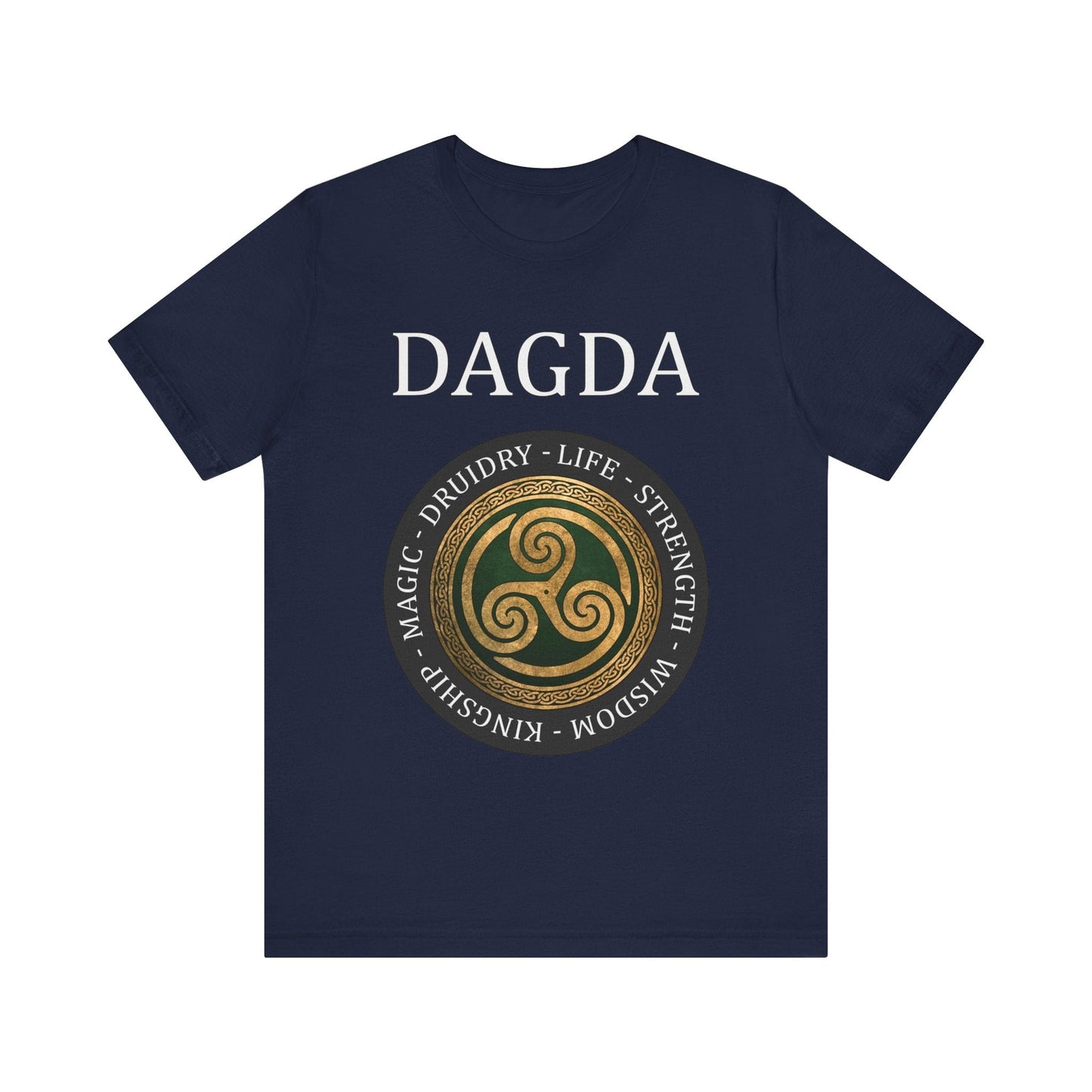 Navy / S The Dagda Ancient Celtic God T-Shirt