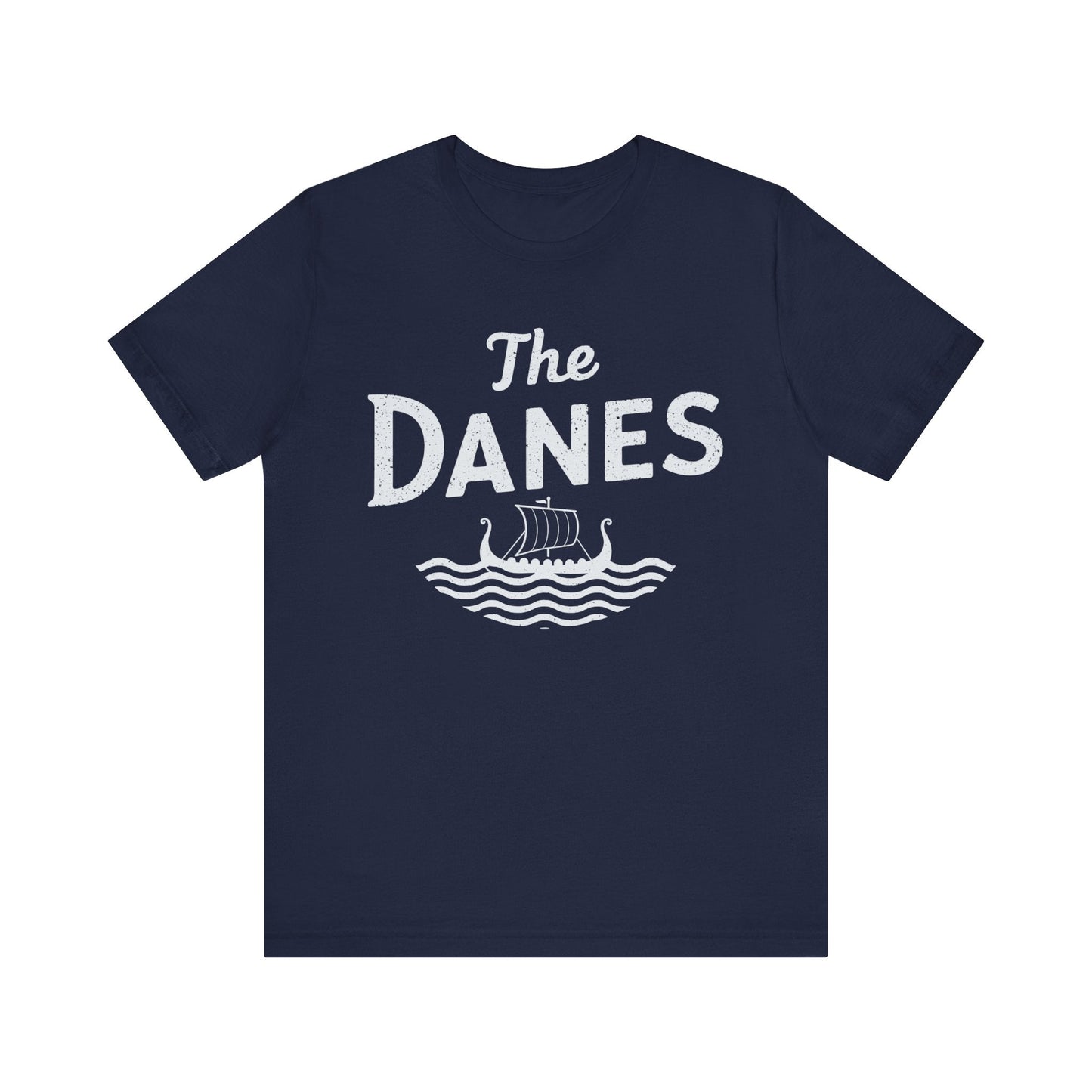 Navy / S The Danes - Viking Longship T-shirt
