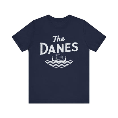 Navy / S The Danes - Viking Longship T-shirt