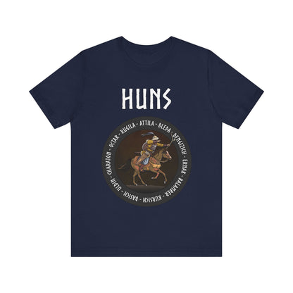 Navy / S The Huns - Leaders of the Huns T-Shirt