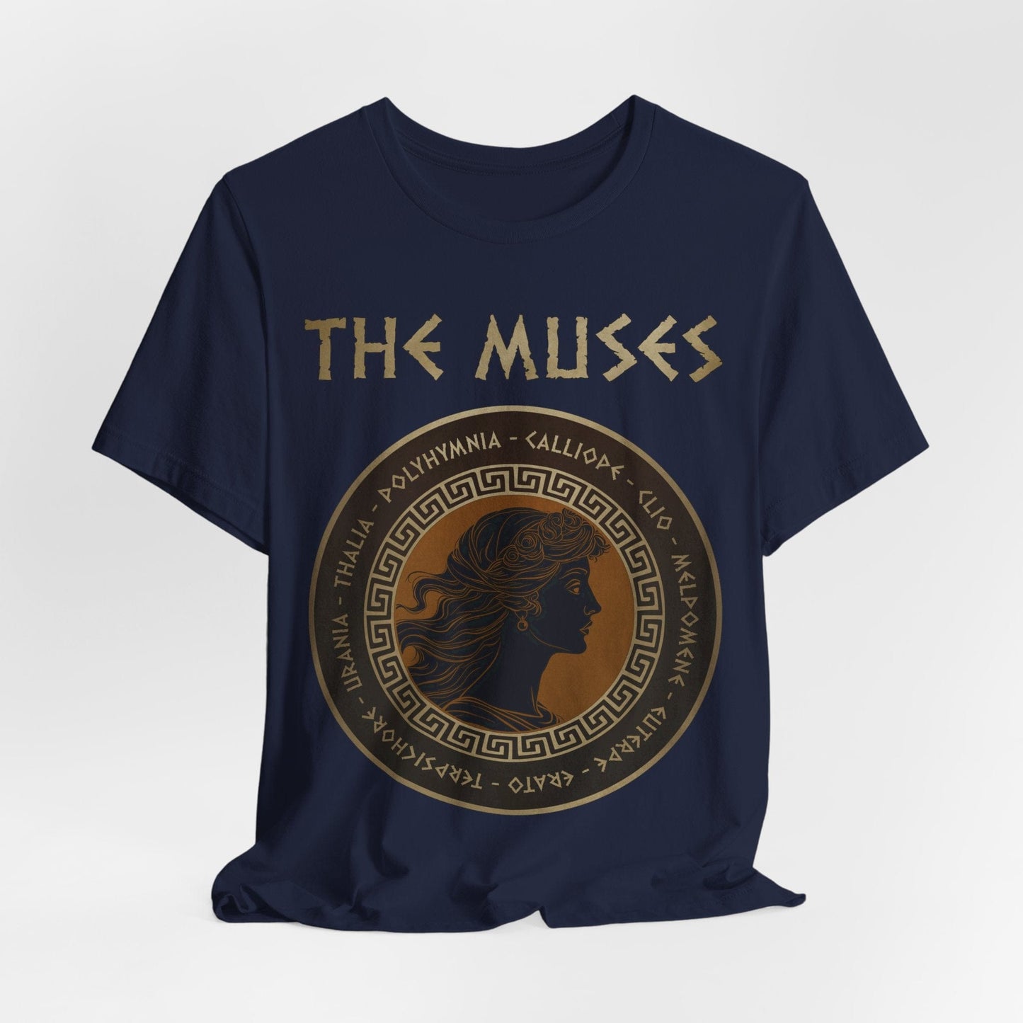 Navy / S The Muses of Greek Mythology T-Shirt
