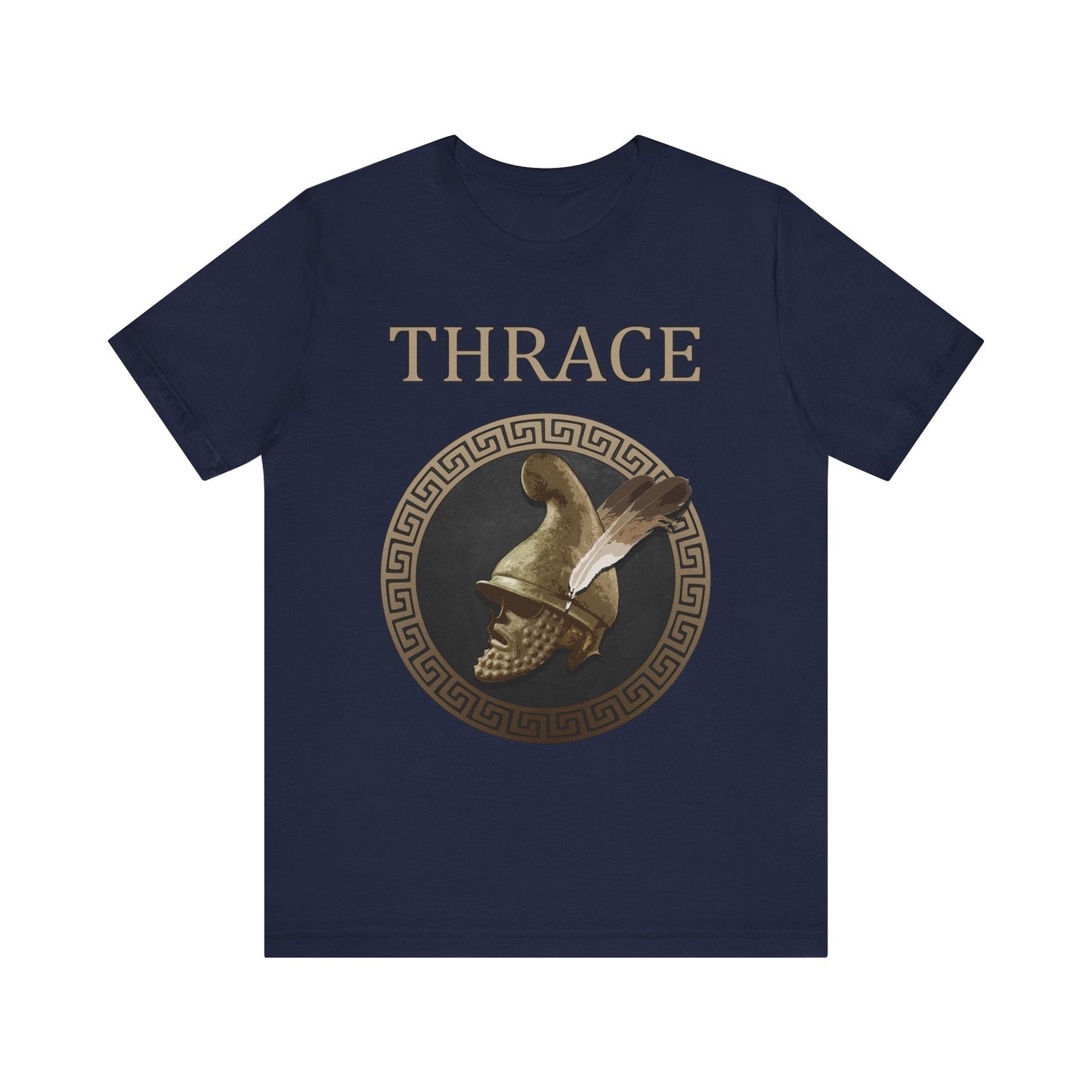 Navy / S Thrace - Ancient Thracian Helmet - Ancient Thrace T-shirt