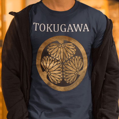 Navy / S Tokugawa Shogunate Symbol T-Shirt