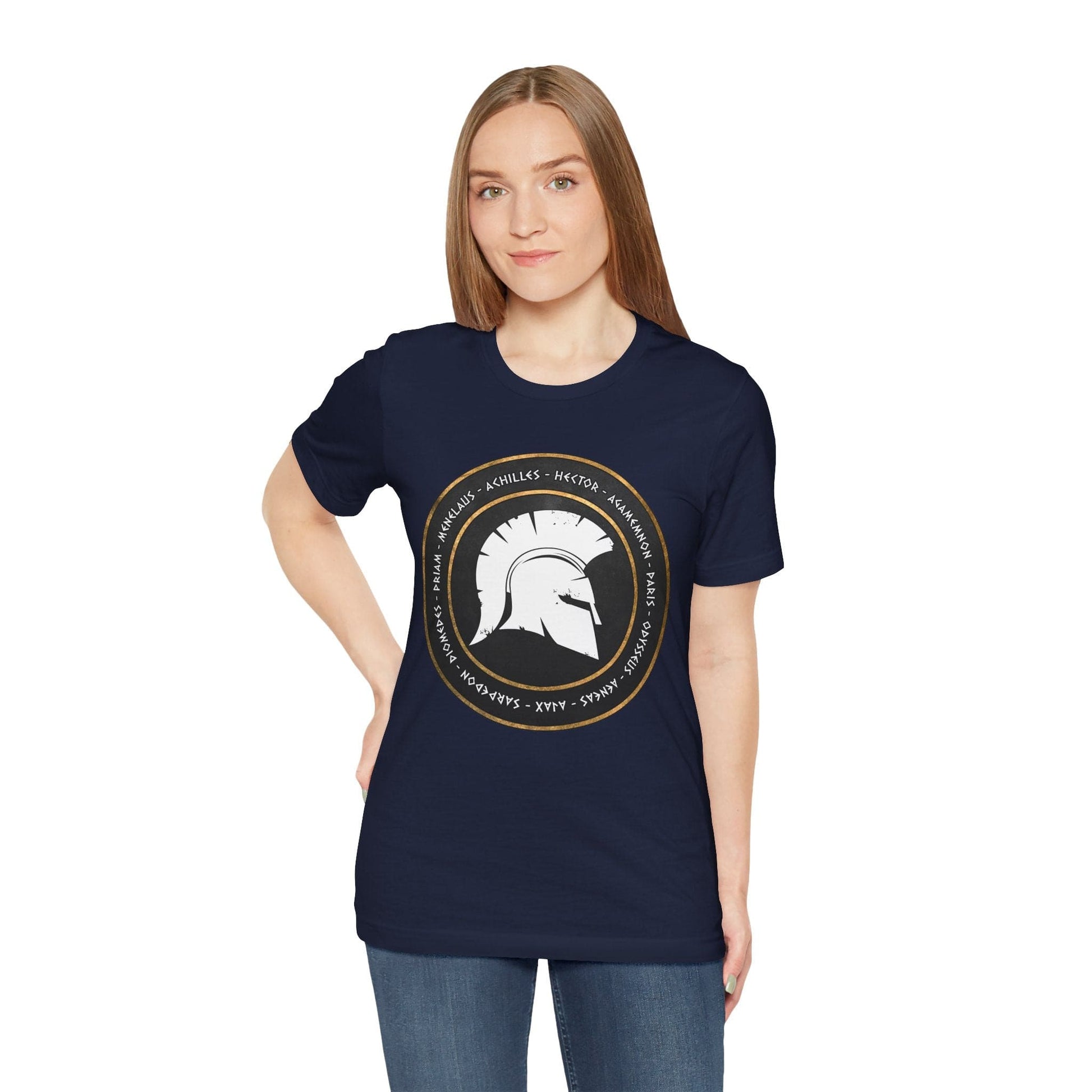Navy / S Trojan War - Heroes of the Iliad T-shirt