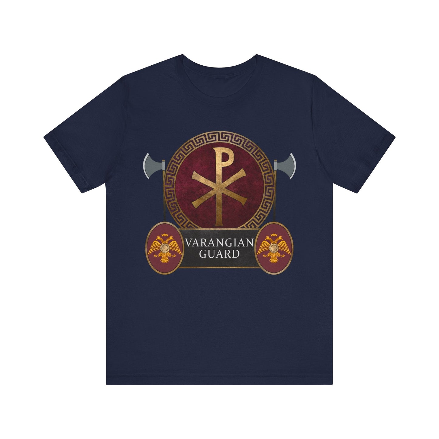 Navy / S Varangian Guard - Byzantine Army T-Shirt