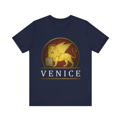 Navy / S Venice Heraldry - The Republic of Venice T-Shirt