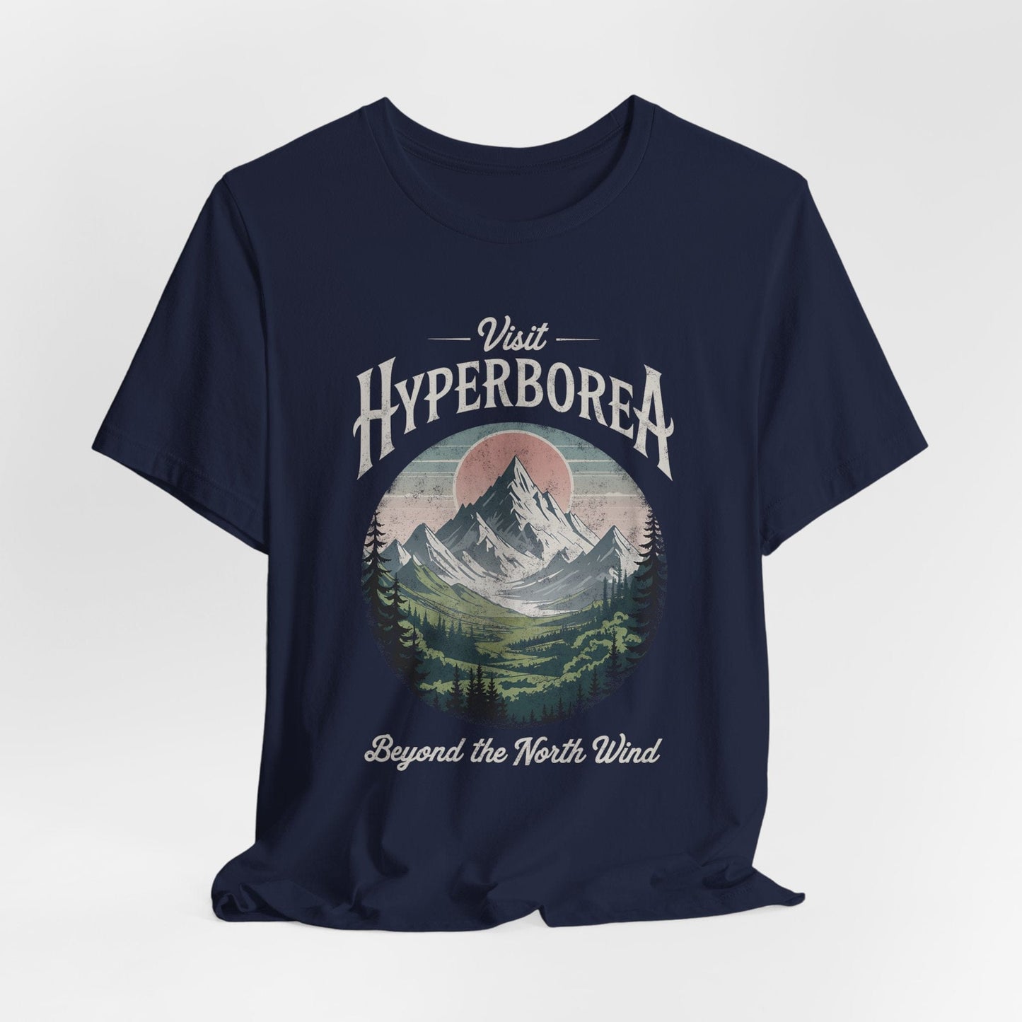 Navy / S Visit Hyperborea T-Shirt