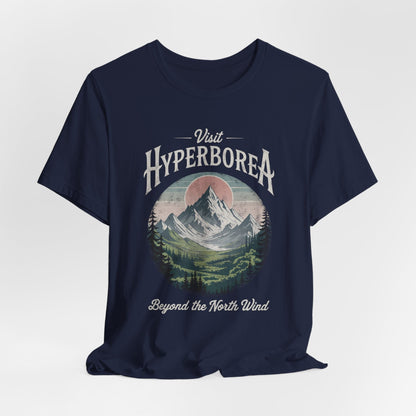 Navy / S Visit Hyperborea T-Shirt