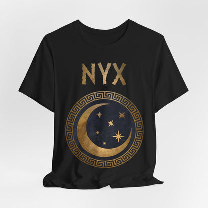 Nyx Greek Goddess of Night Ancient Symbol T-shirt