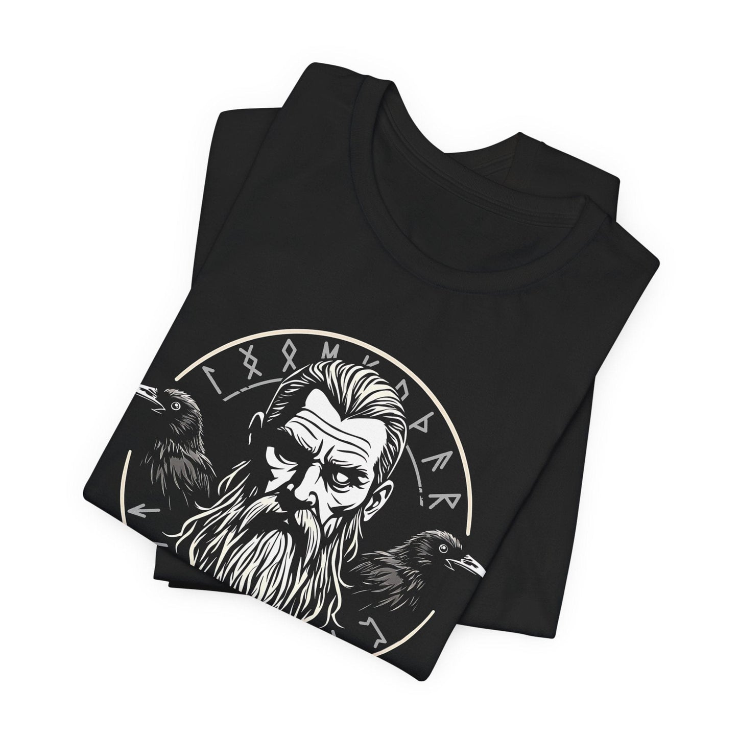 Odin - Huginn and Muninn - Norse Mythology T-Shirt