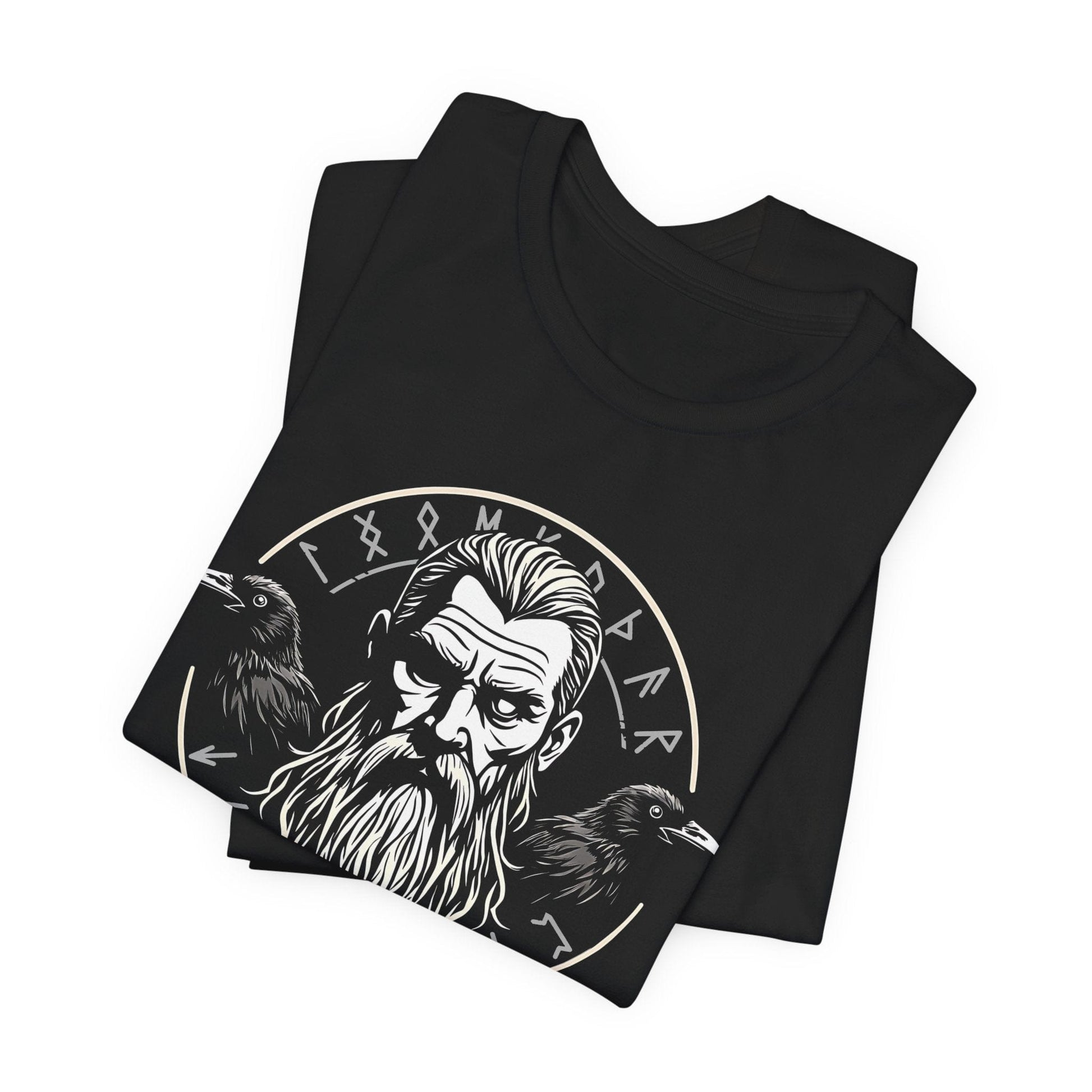 Odin - Huginn and Muninn - Norse Mythology T-Shirt