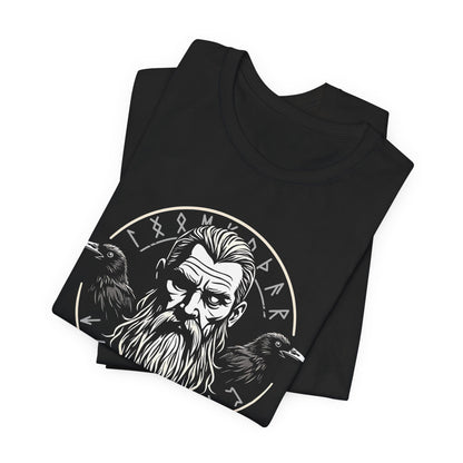 Odin - Huginn and Muninn - Norse Mythology T-Shirt