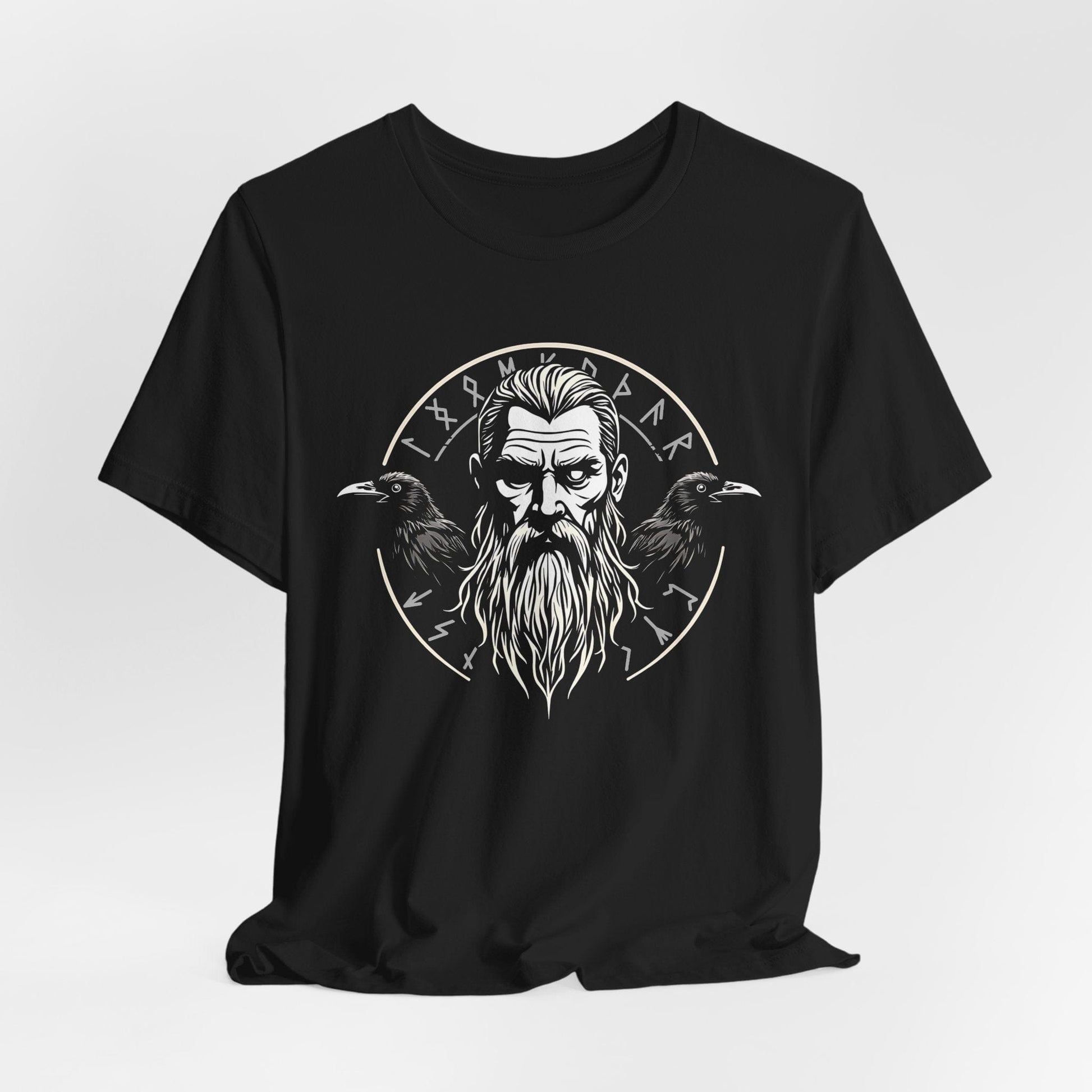 Odin - Huginn and Muninn - Norse Mythology T-Shirt