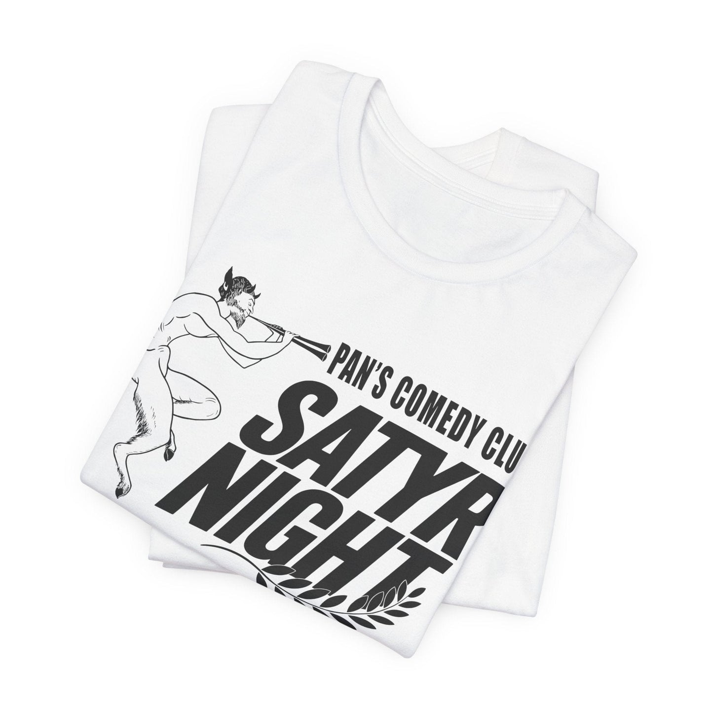 Pan's Comedy Club Satire Pun - Funny Greek Mythology T-Shirt