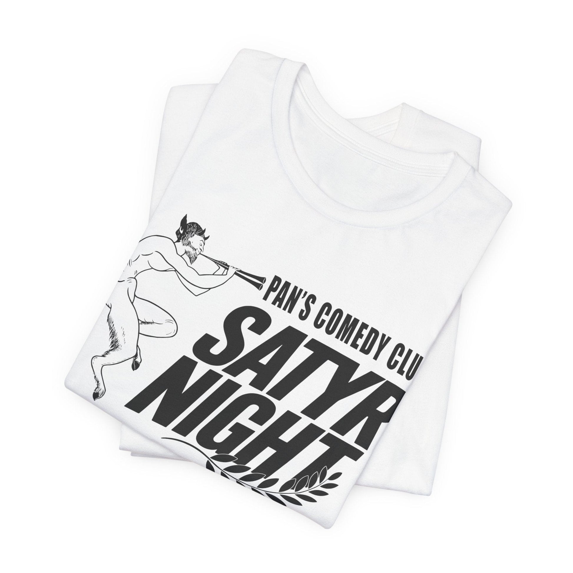 Pan's Comedy Club Satire Pun - Funny Greek Mythology T-Shirt
