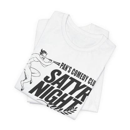 Pan's Comedy Club Satire Pun - Funny Greek Mythology T-Shirt
