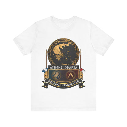 Peloponnesian War Athens vs Sparta T-Shirt