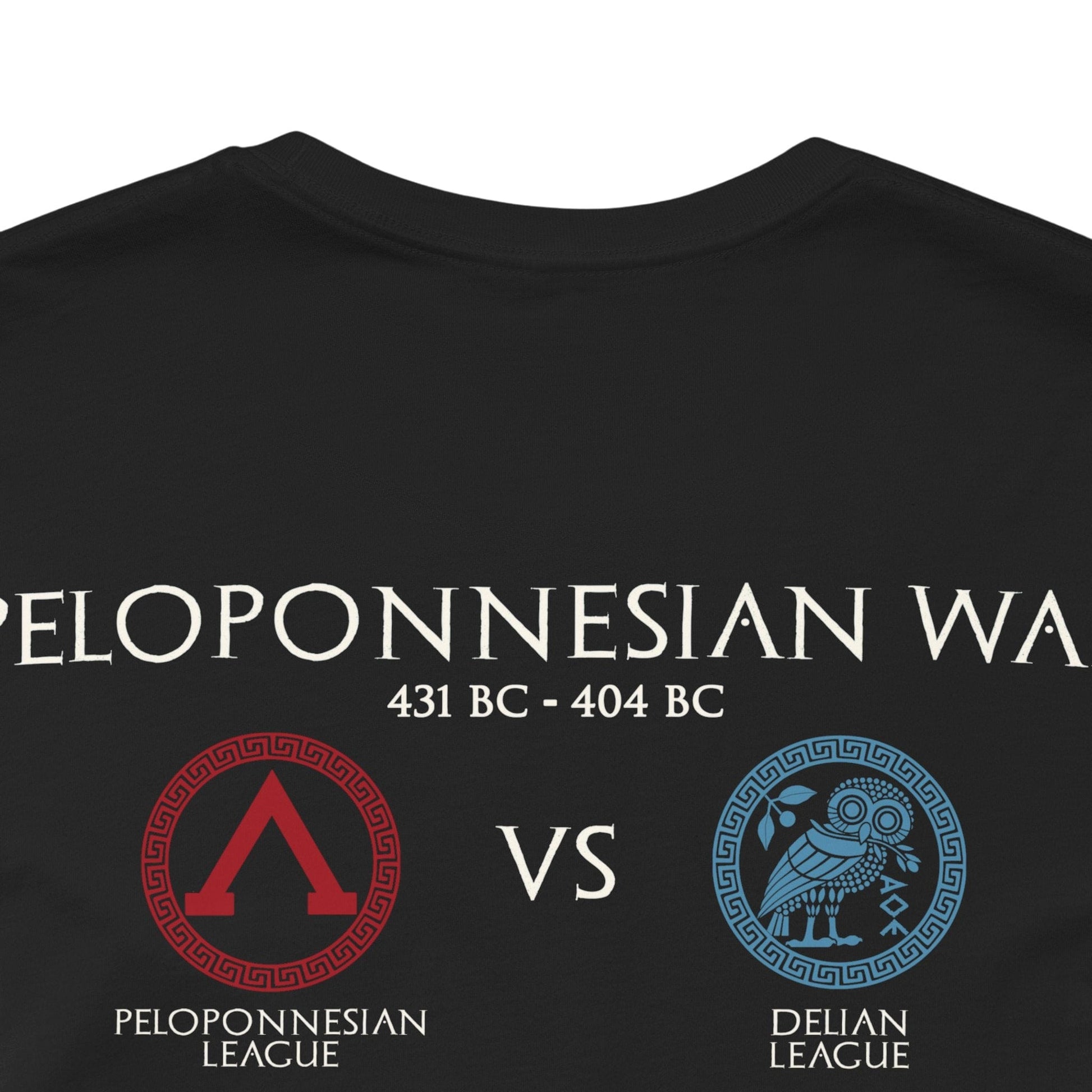 Peloponnesian War Battles - Double Sided T-Shirt