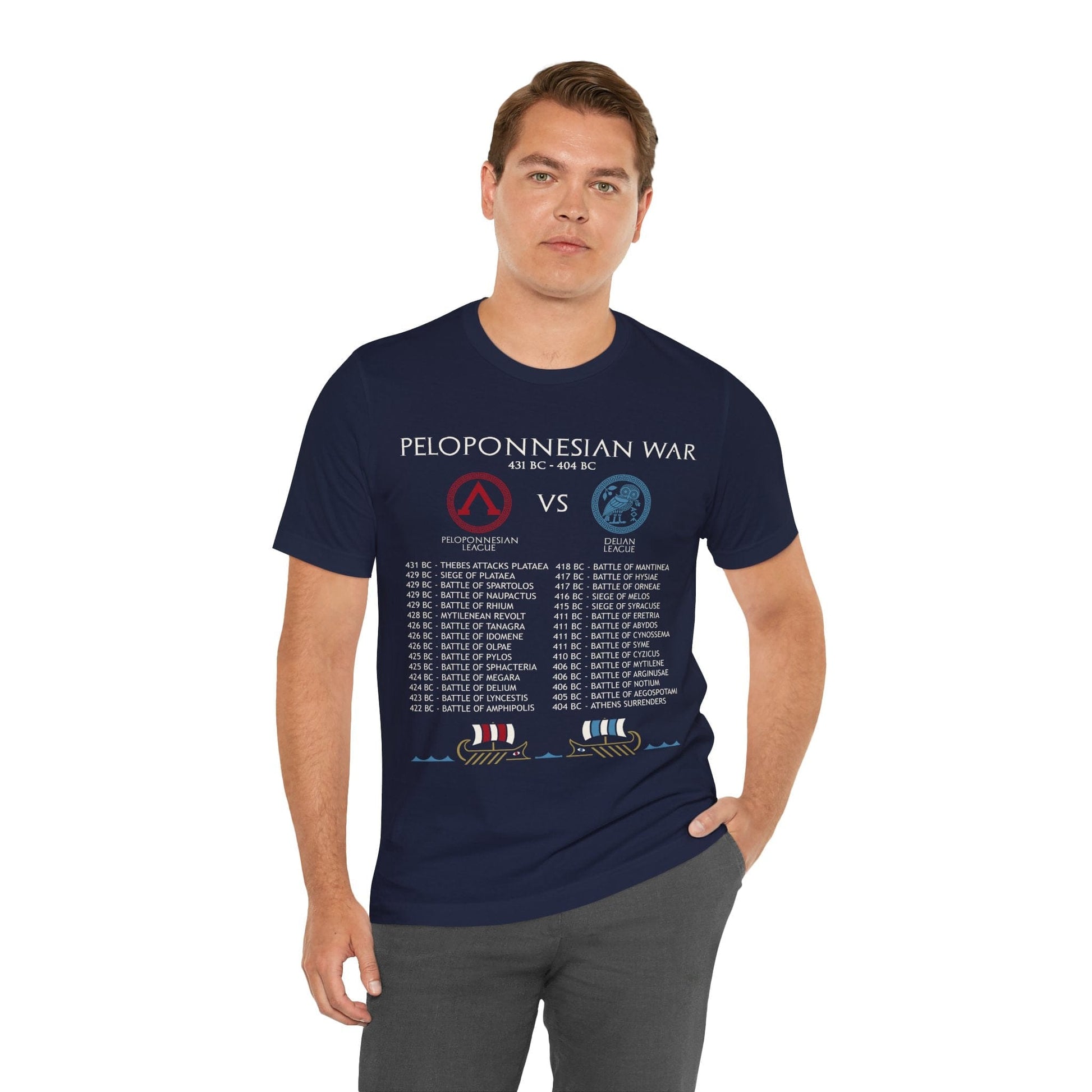 Peloponnesian War Battles T-Shirt