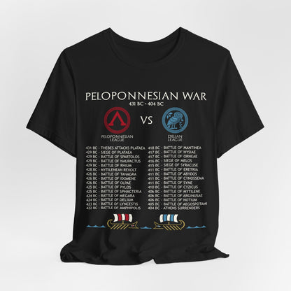 Peloponnesian War Battles T-Shirt