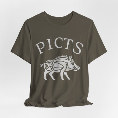 Picts Boar Symbol - Pictish Tribes of Scotland T-Shirt