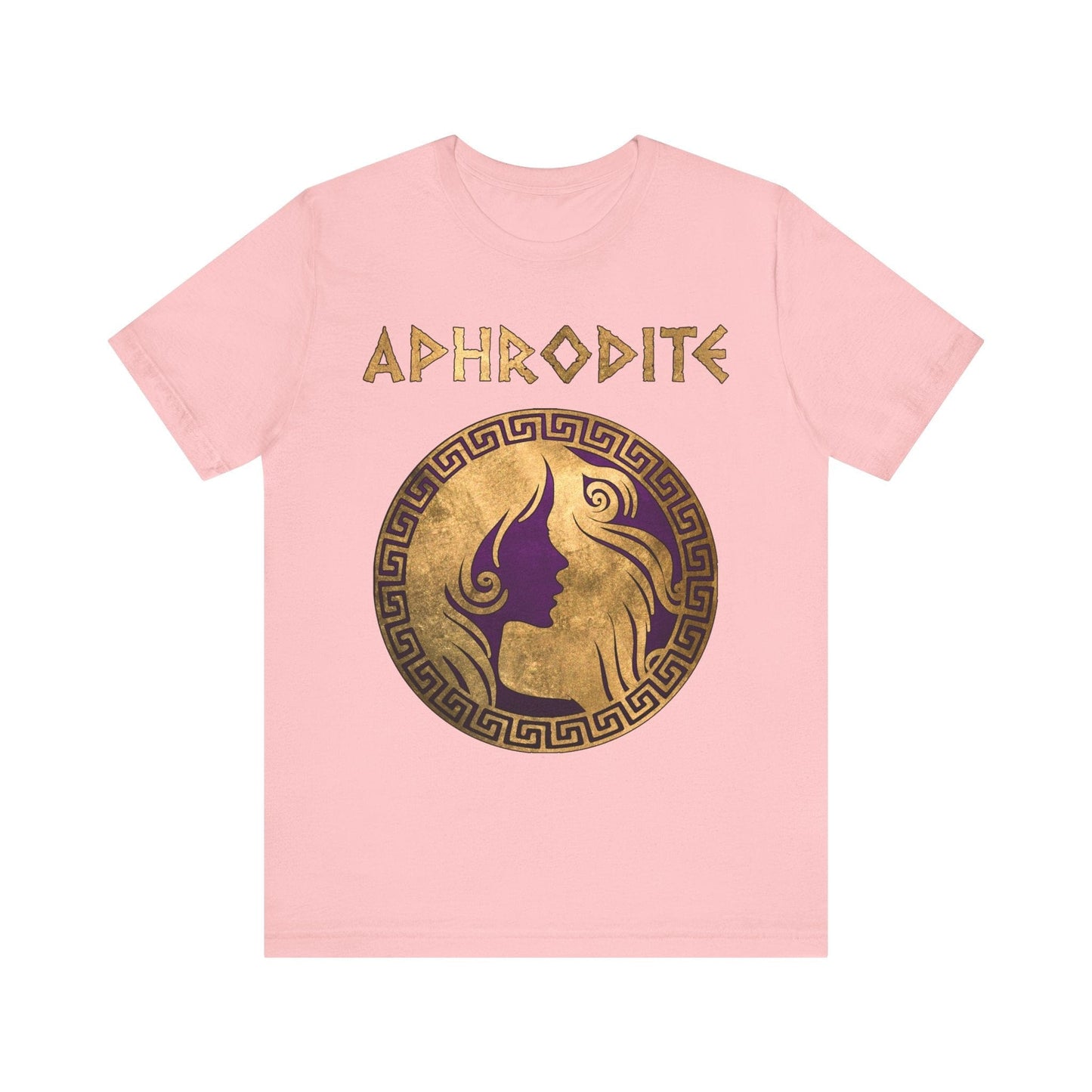 Pink / S Aphrodite Greek Goddess of Love and Beauty T-shirt