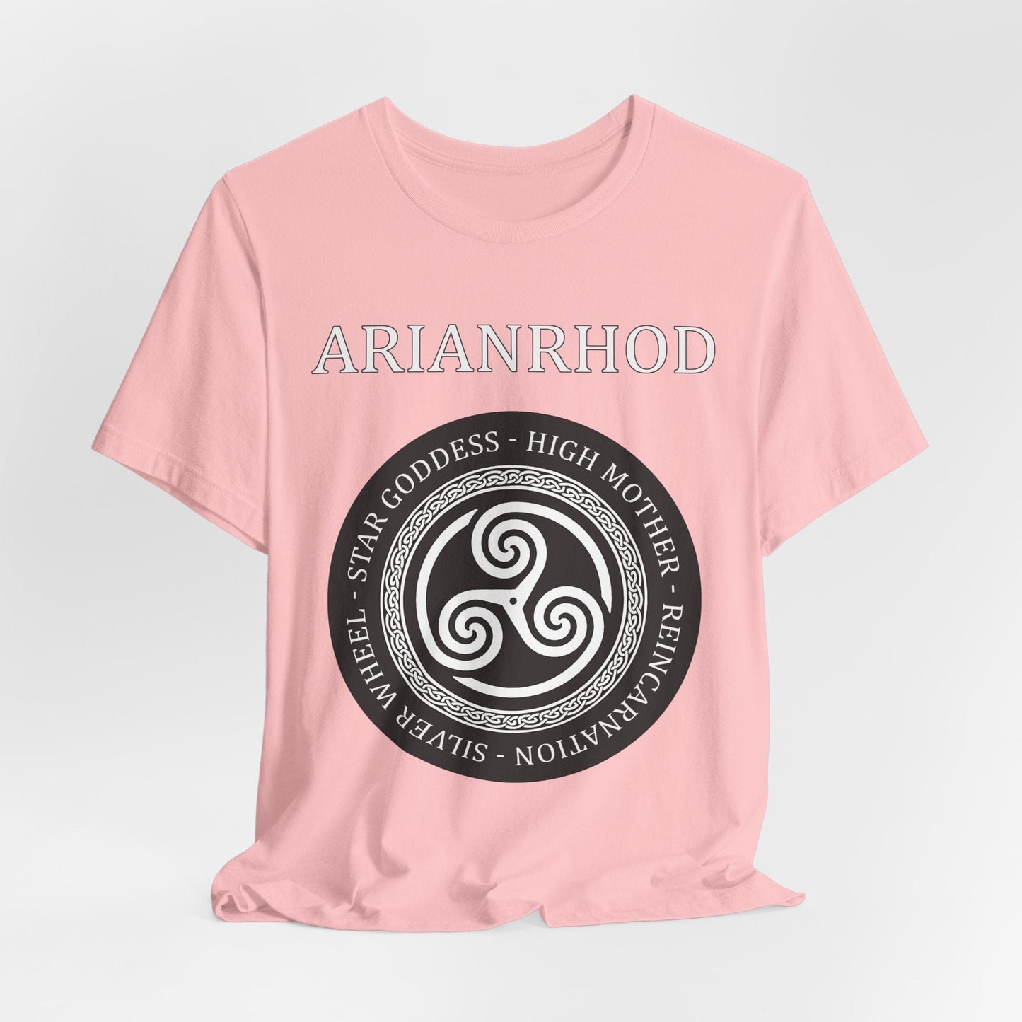 Pink / S Arianrhod Celtic Goddess T-Shirt