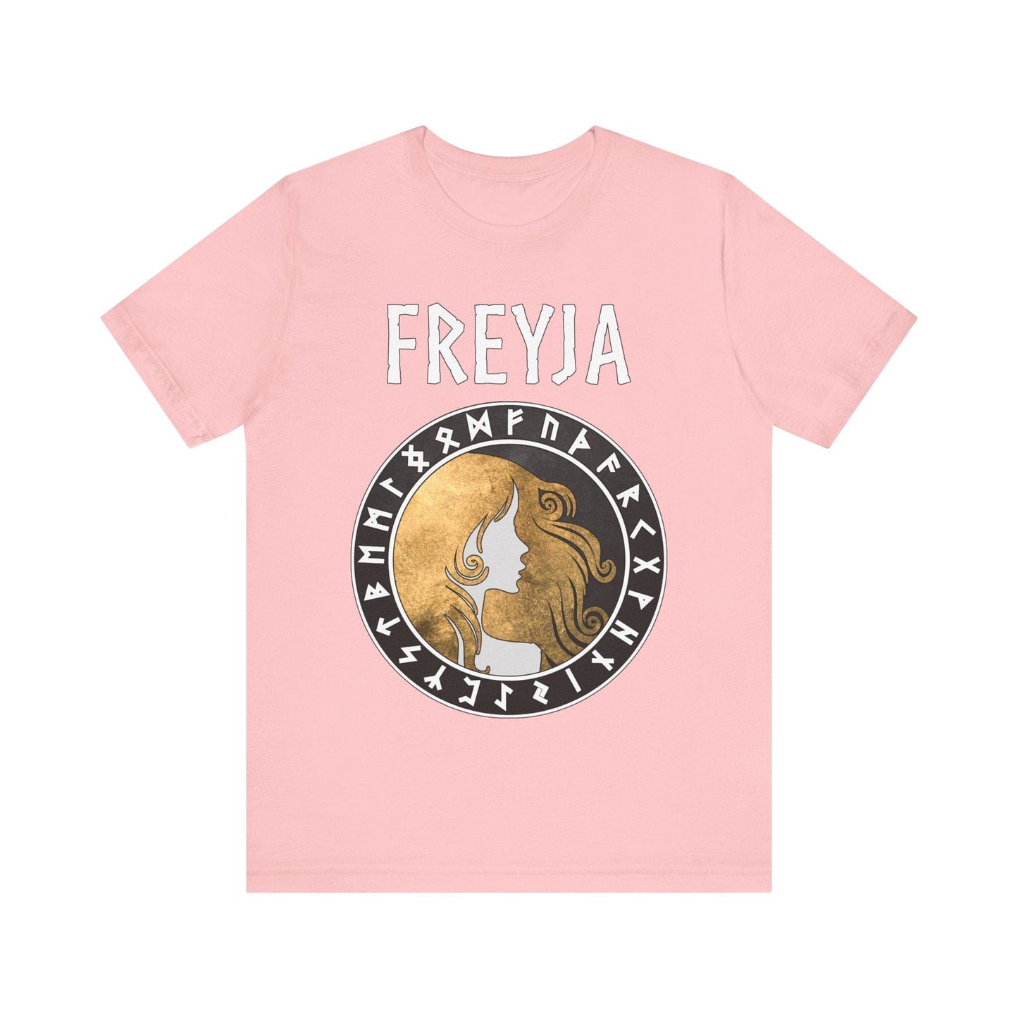 Pink / S Freyja Norse Goddess T-Shirt